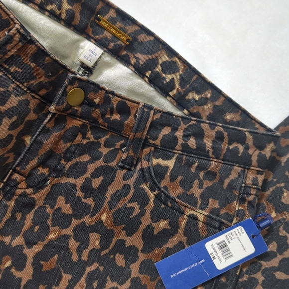 NWT Rebecca Minkoff Cheetah/Leopard Skinny Jeans - Picture 4 of 10